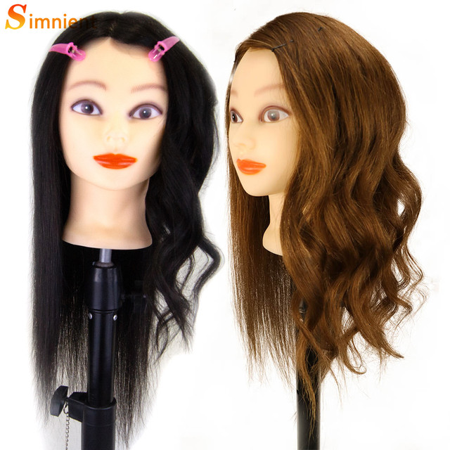 Cosmetology Mannequin Head 100 Human Hair